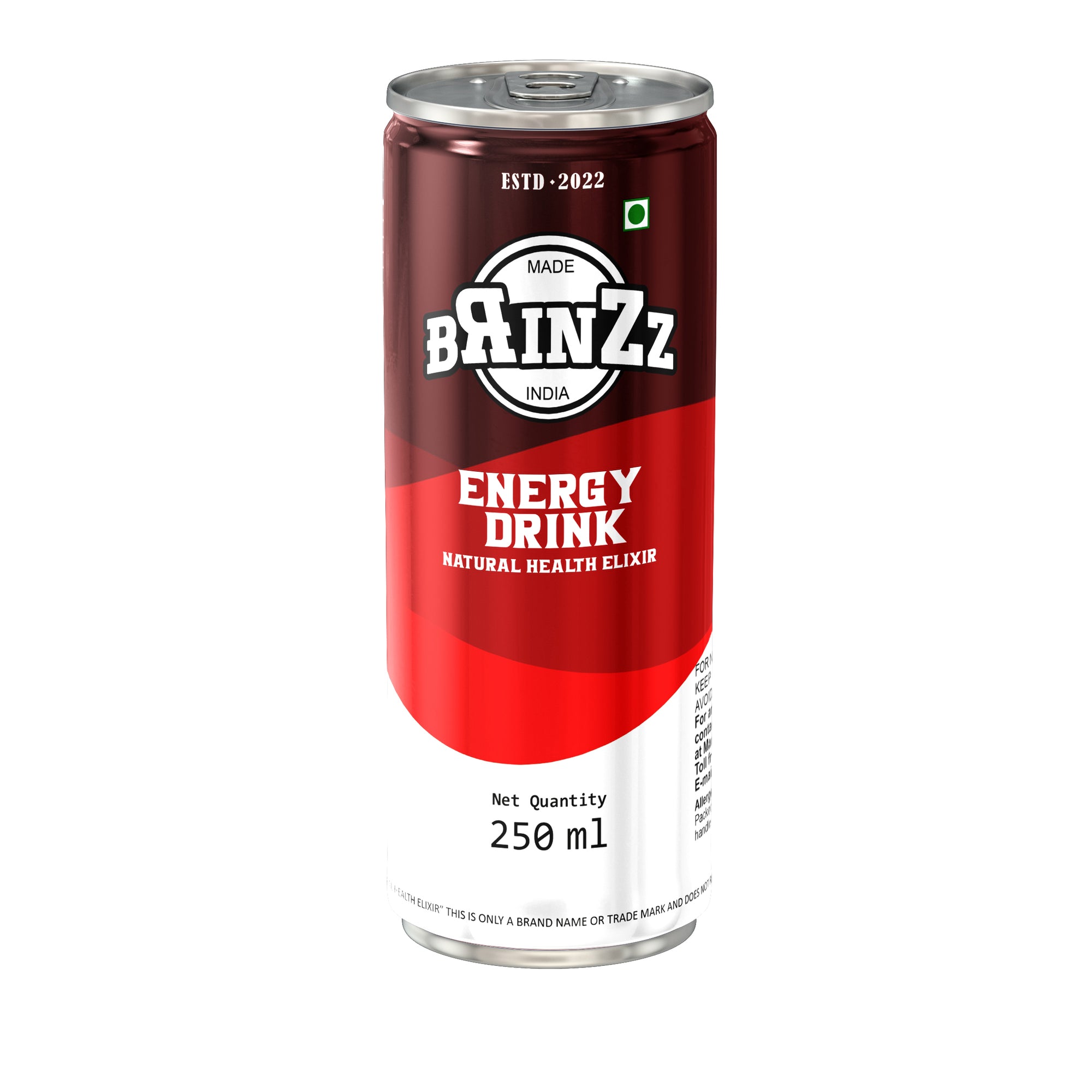 Brinzz Energy Drink Natural Health Elixir 1 Litre (Pack of 4)